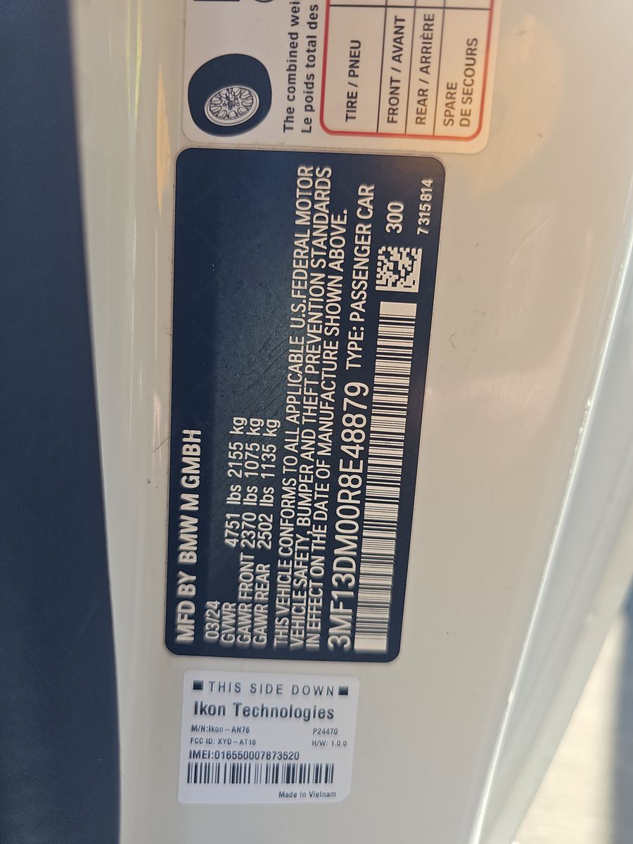 2024 BMW M2 Base RWD