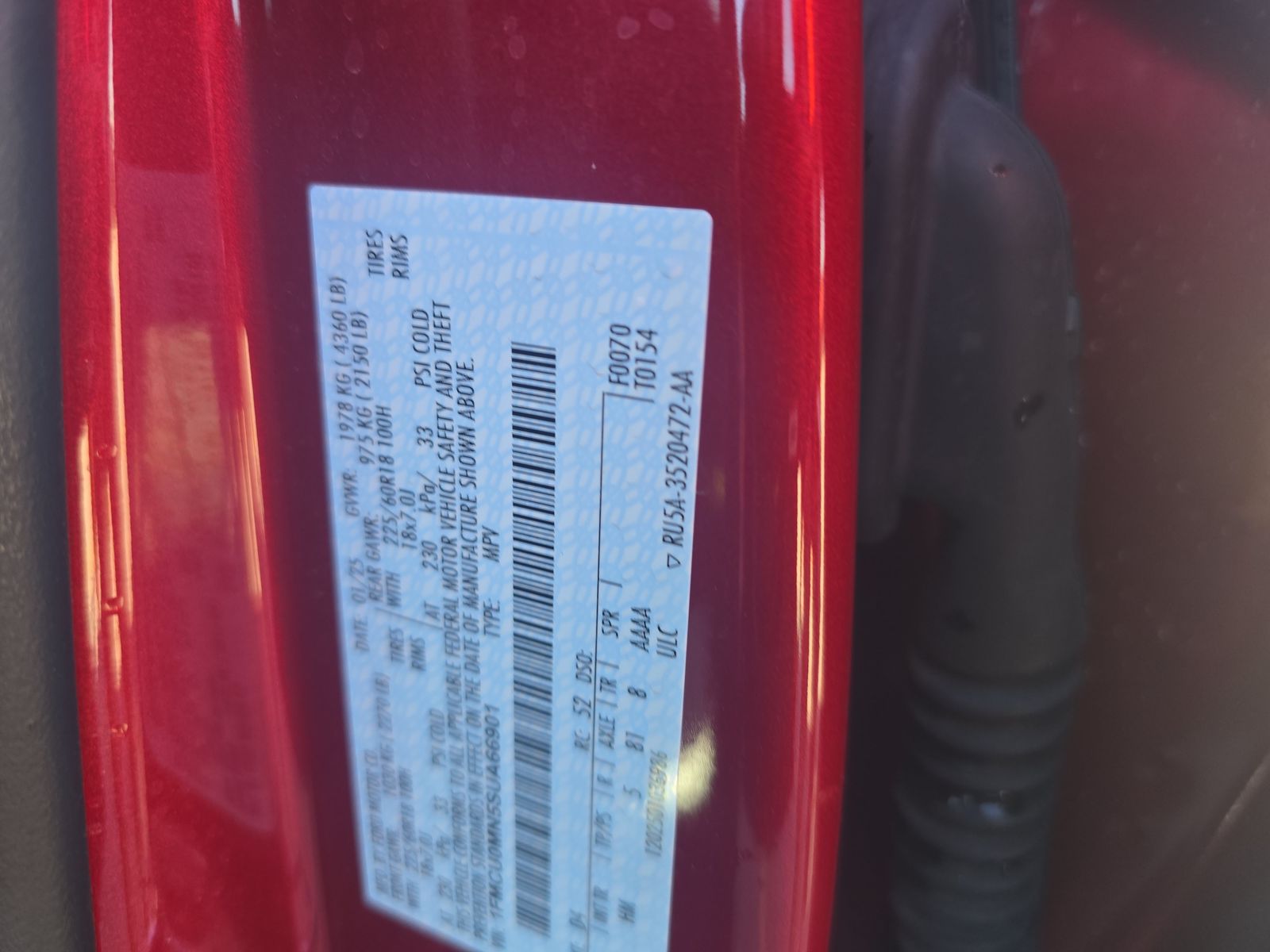 2025 Ford Escape ST-Line FWD