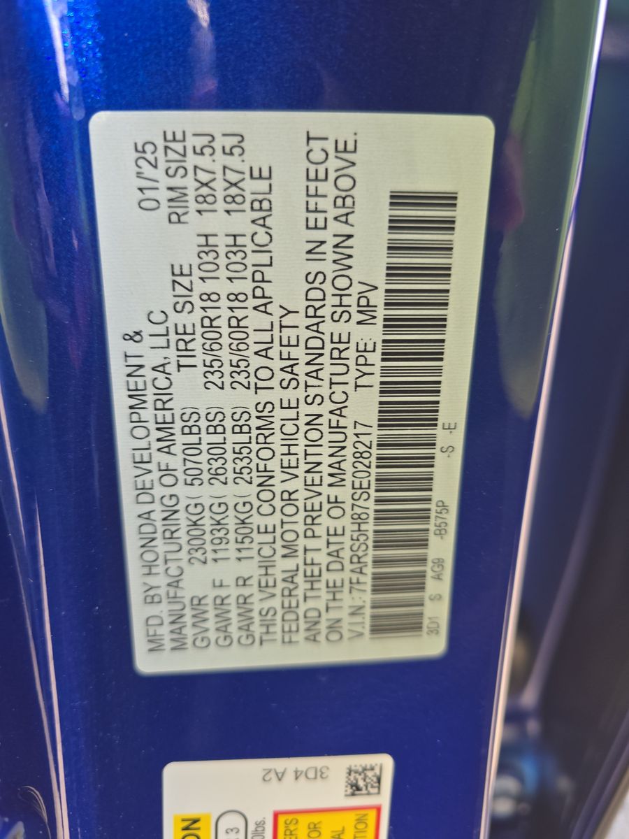 2025 Honda CR-V Hybrid Sport-L FWD