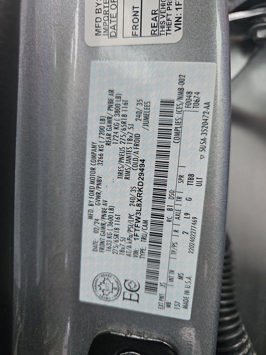 2024 Ford F-150 XLT AWD