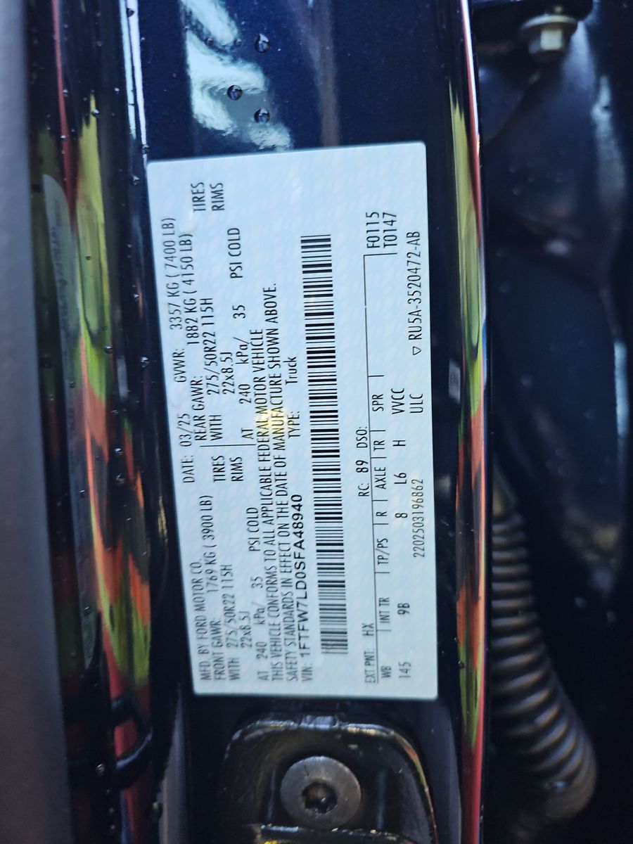 2025 Ford F-150 Hybrid Platinum AWD