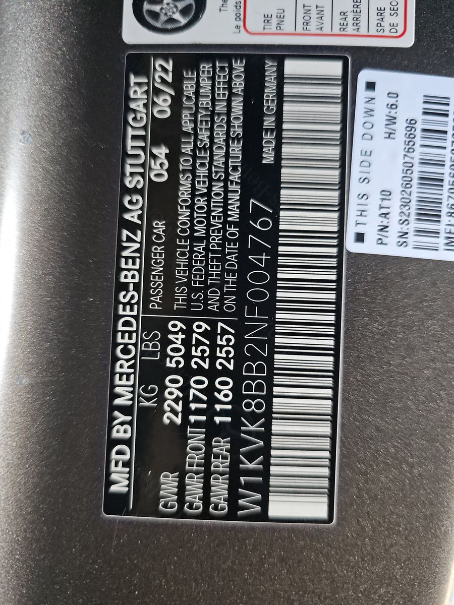 2022 Mercedes-Benz SL-Class AMG SL 63 AWD