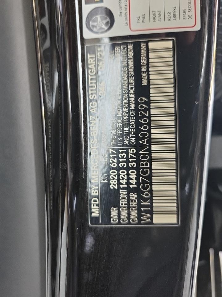 2022 Mercedes-Benz S-Class S 580 AWD