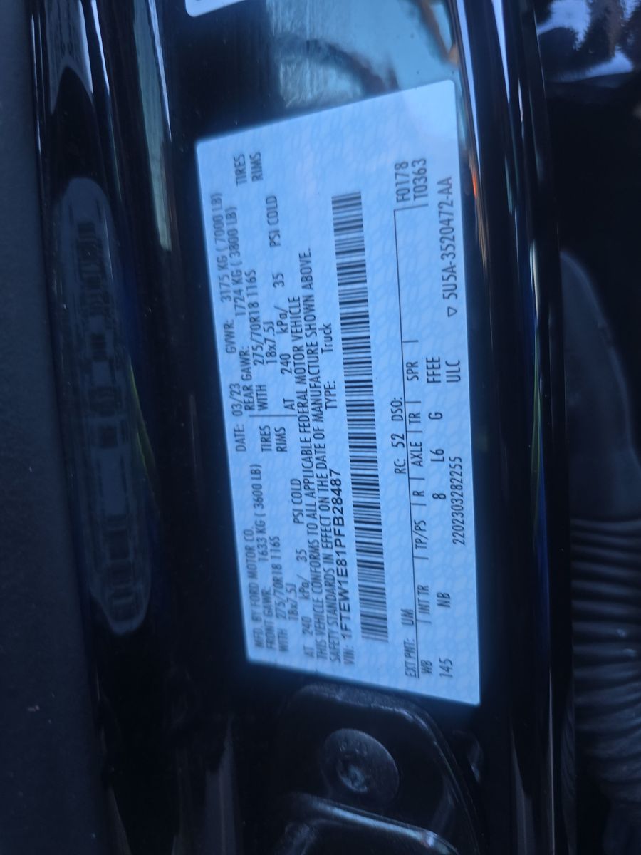 2023 Ford F-150 Tremor AWD