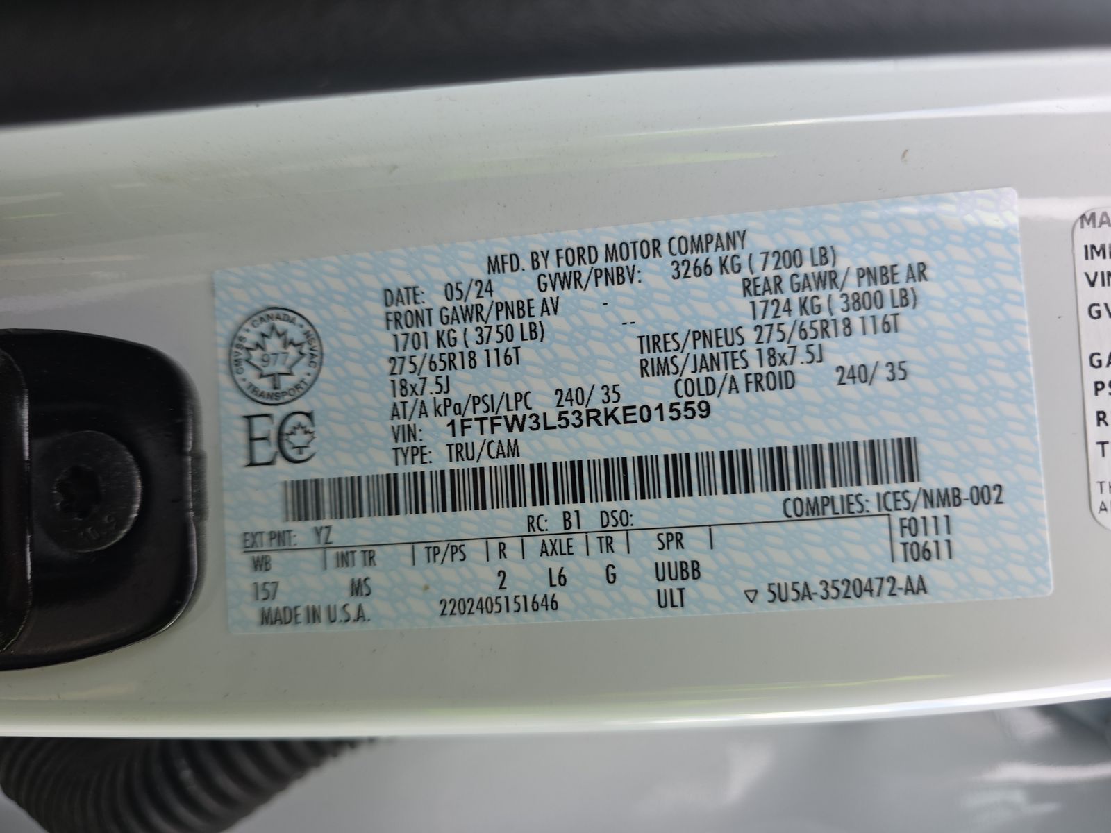 2024 Ford F-150 XLT AWD