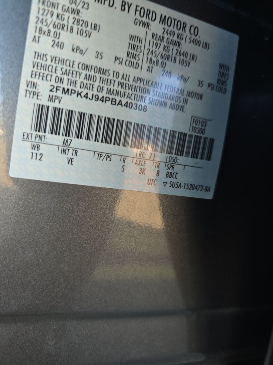 2023 Ford Edge SEL AWD