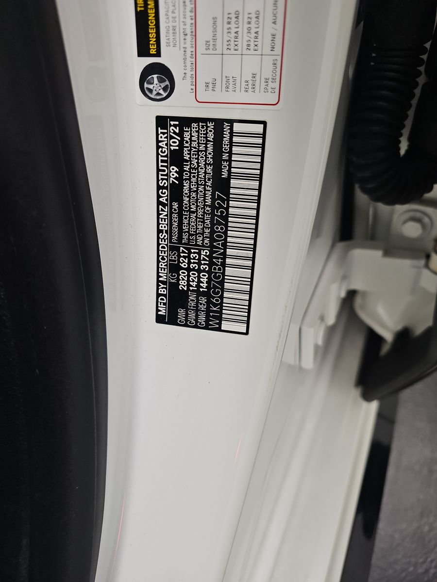 2022 Mercedes-Benz S-Class S 580 AWD