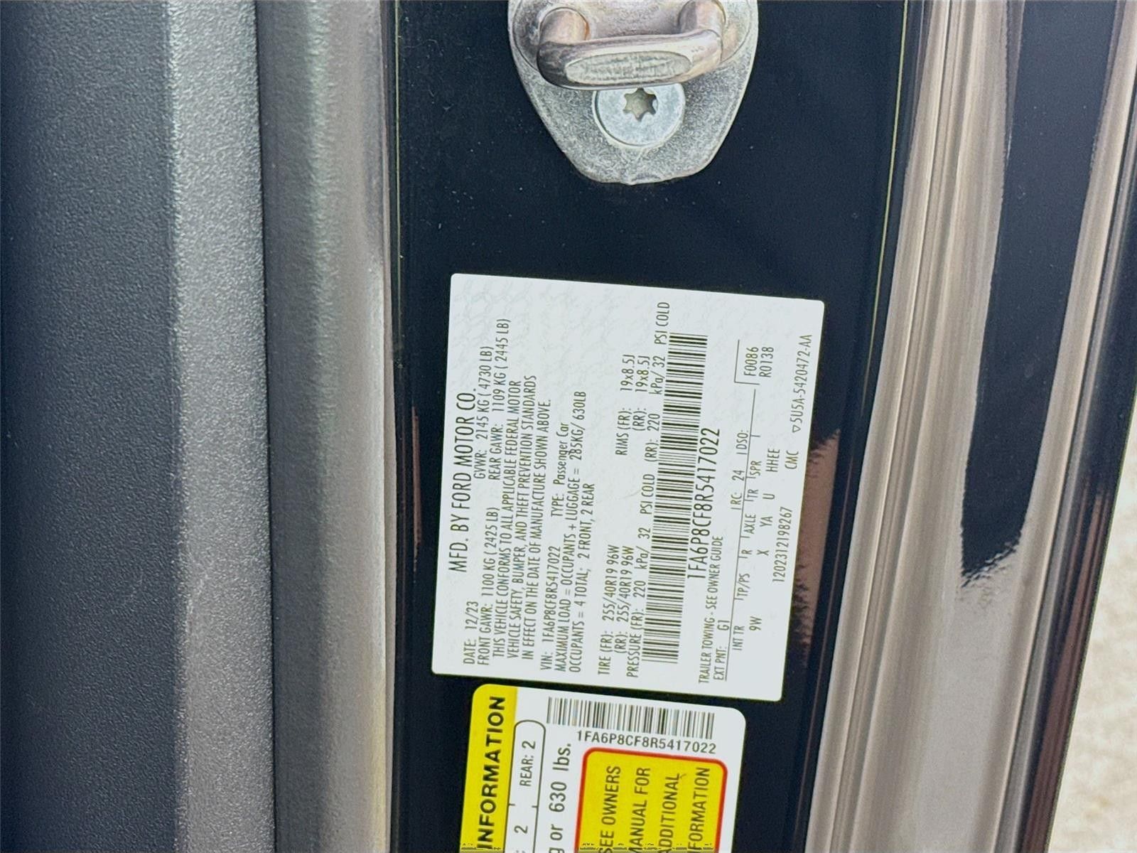 2024 Ford Mustang GT Premium RWD