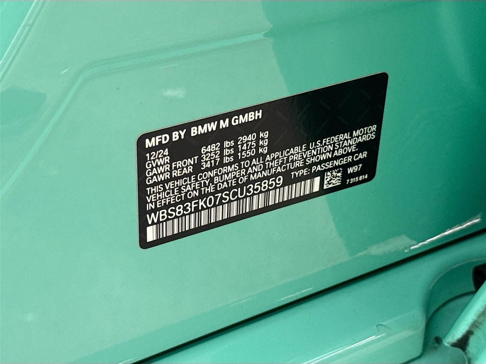 2025 BMW M5 Base AWD