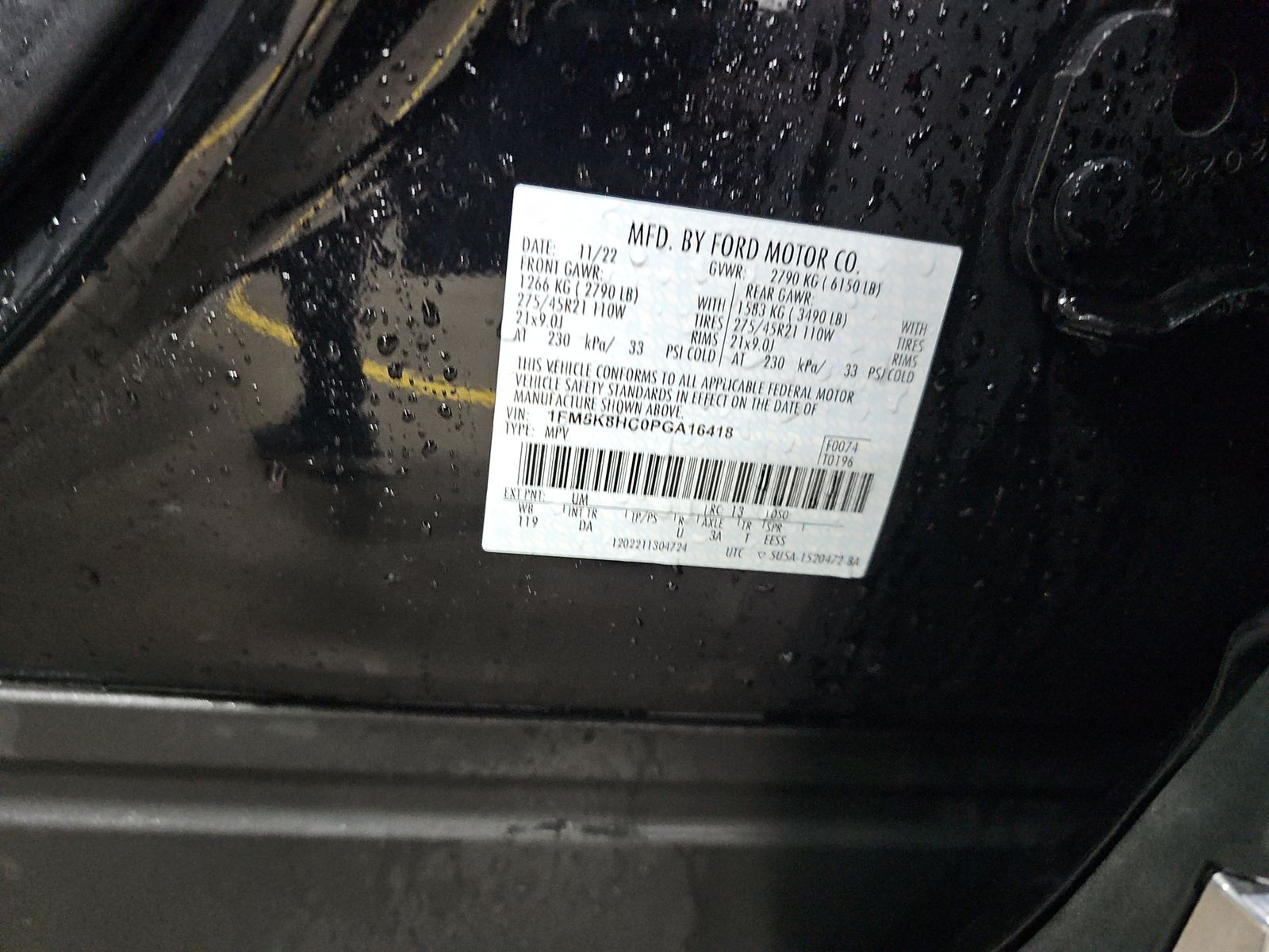 2023 Ford Explorer Platinum AWD