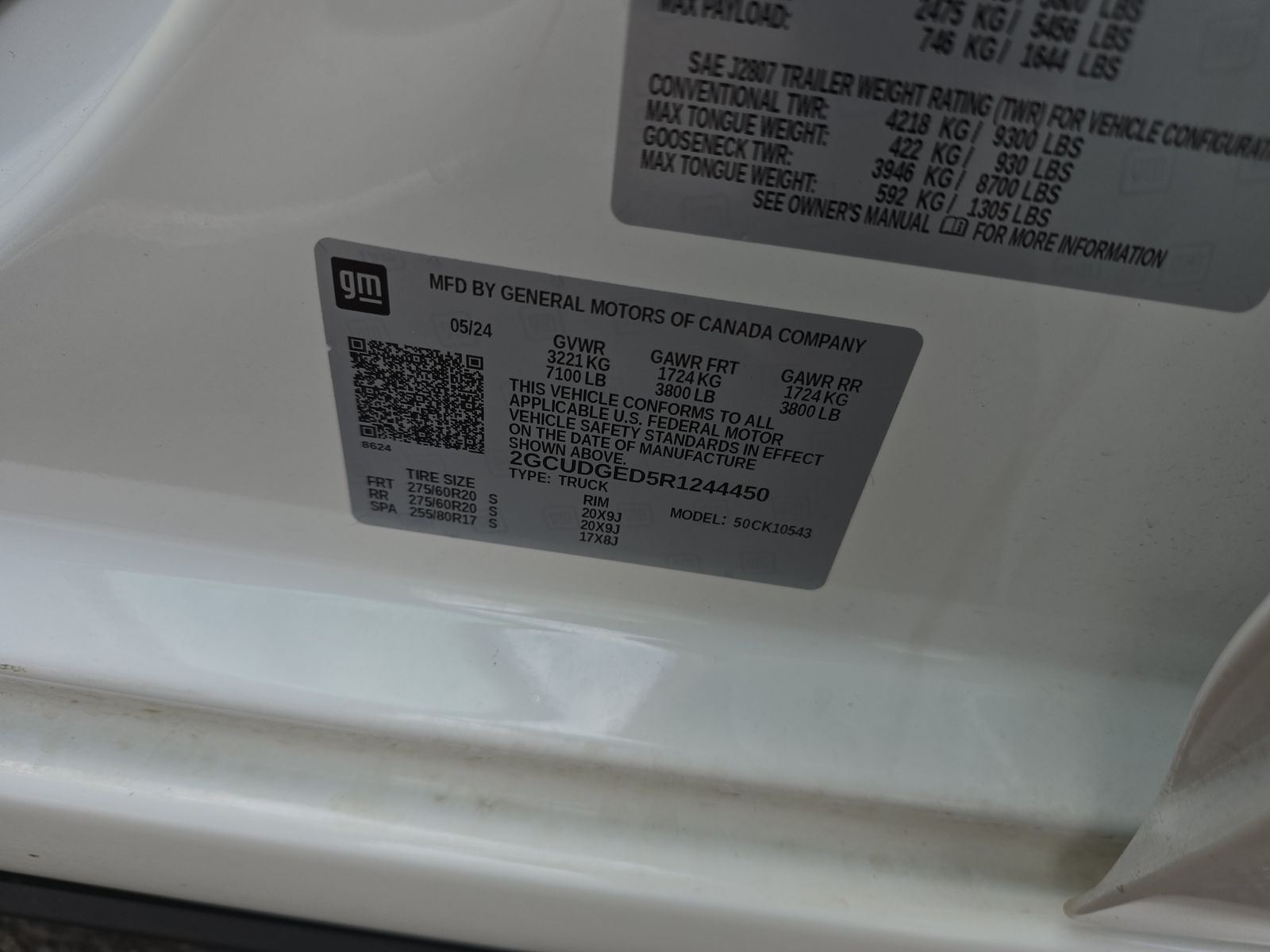 2024 Chevrolet Silverado 1500 LTZ AWD