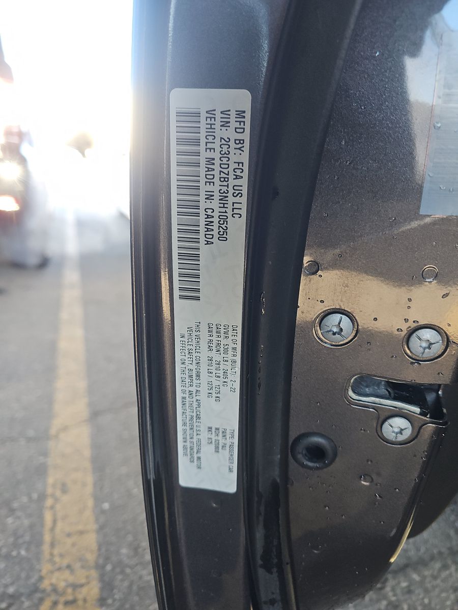 2022 Dodge Challenger R/T RWD