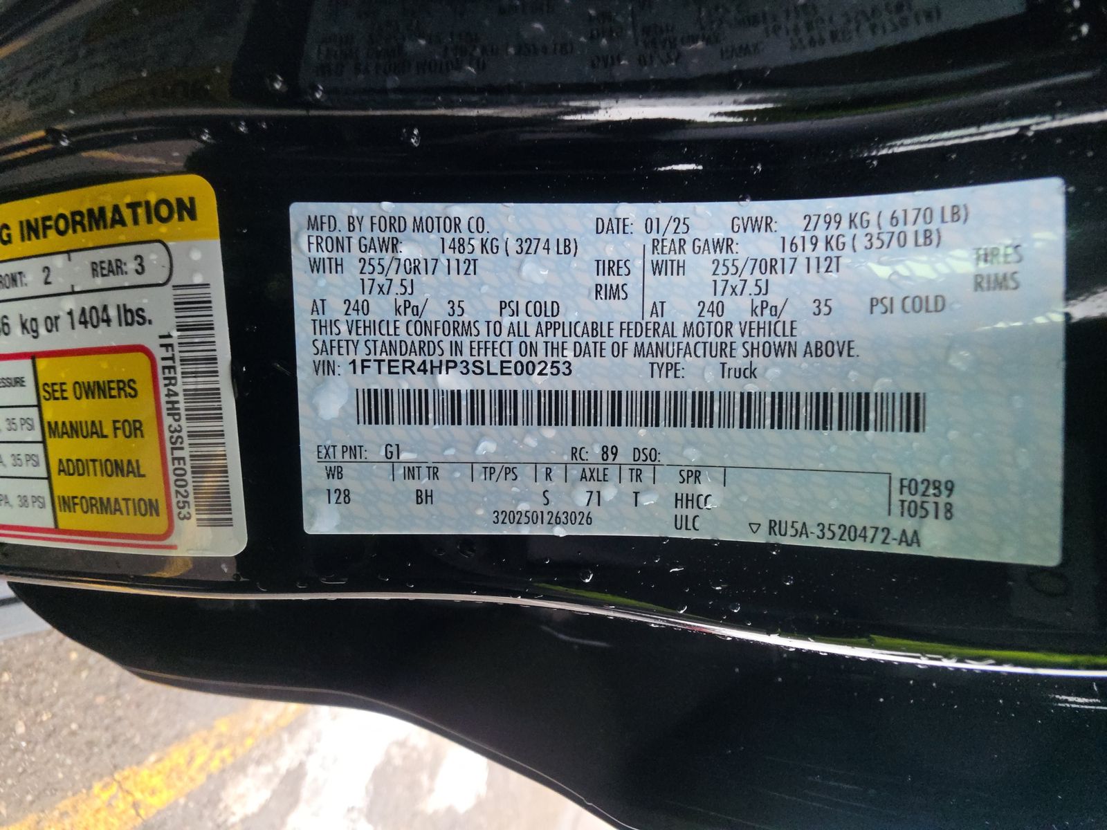 2025 Ford Ranger XLT AWD