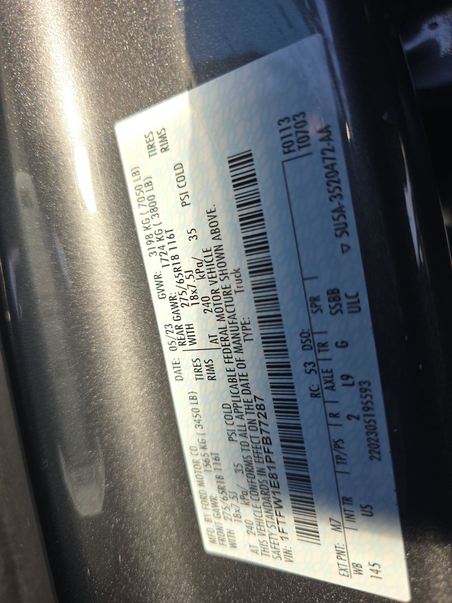 2023 Ford F-150 XLT AWD