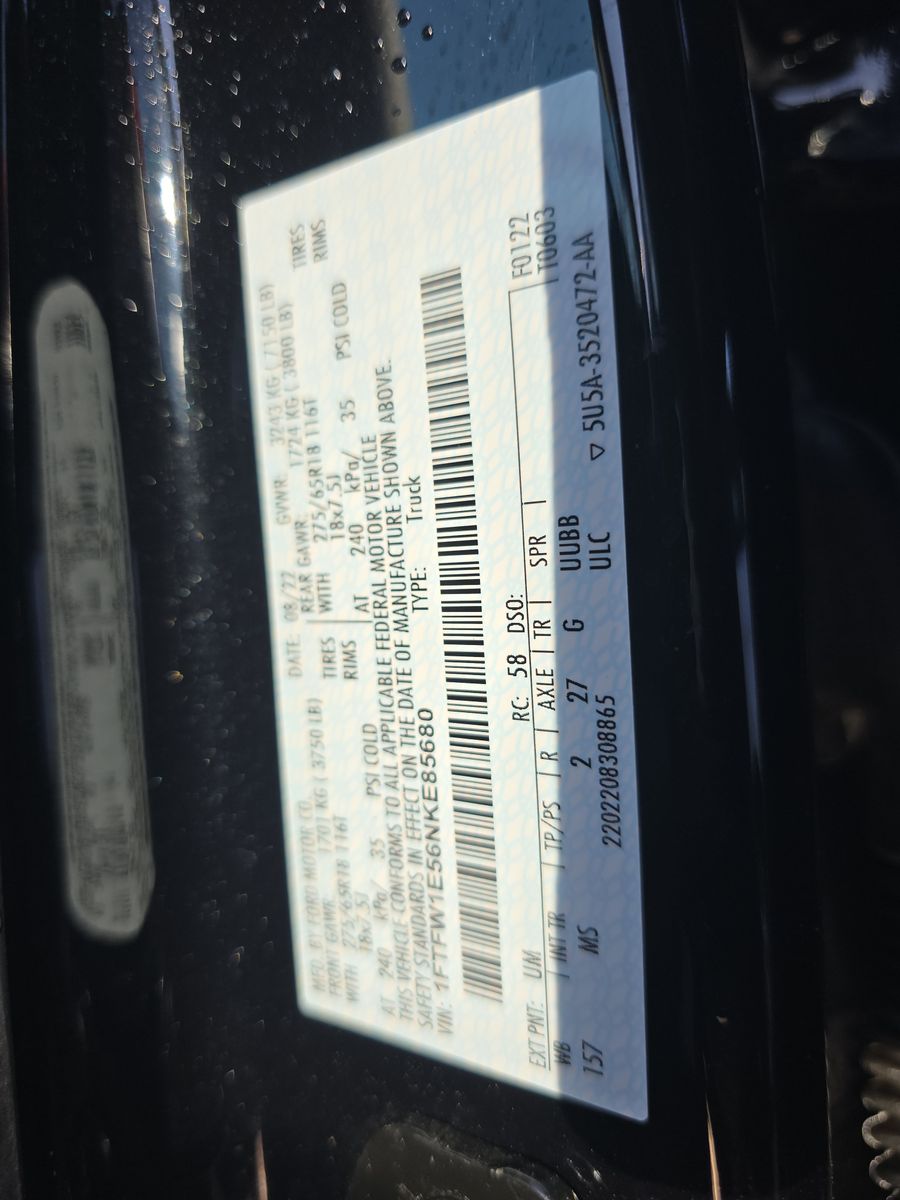 2022 Ford F-150 XLT AWD