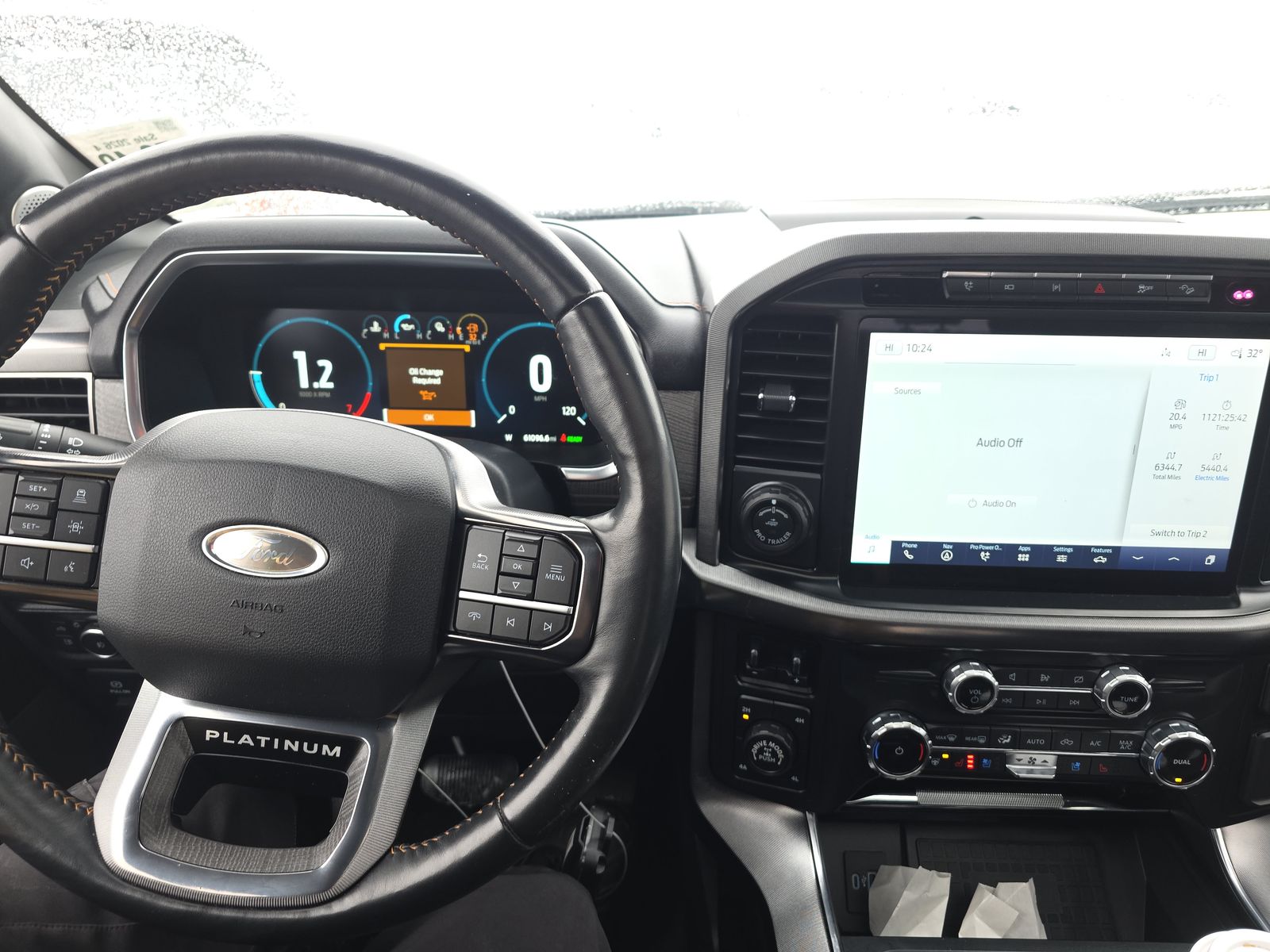 2022 Ford F-150 Hybrid Platinum AWD