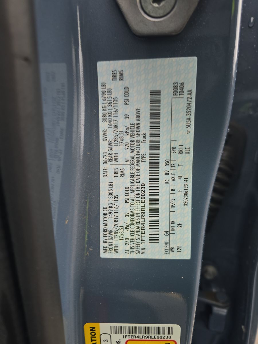 2024 Ford Ranger Raptor AWD