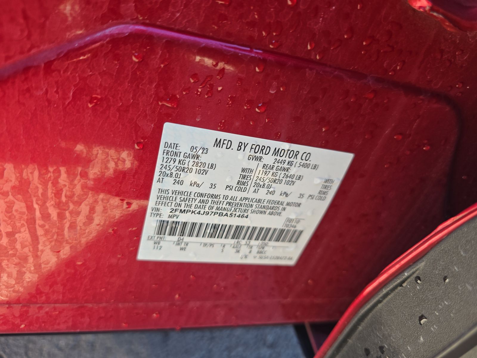 2023 Ford Edge ST-Line AWD