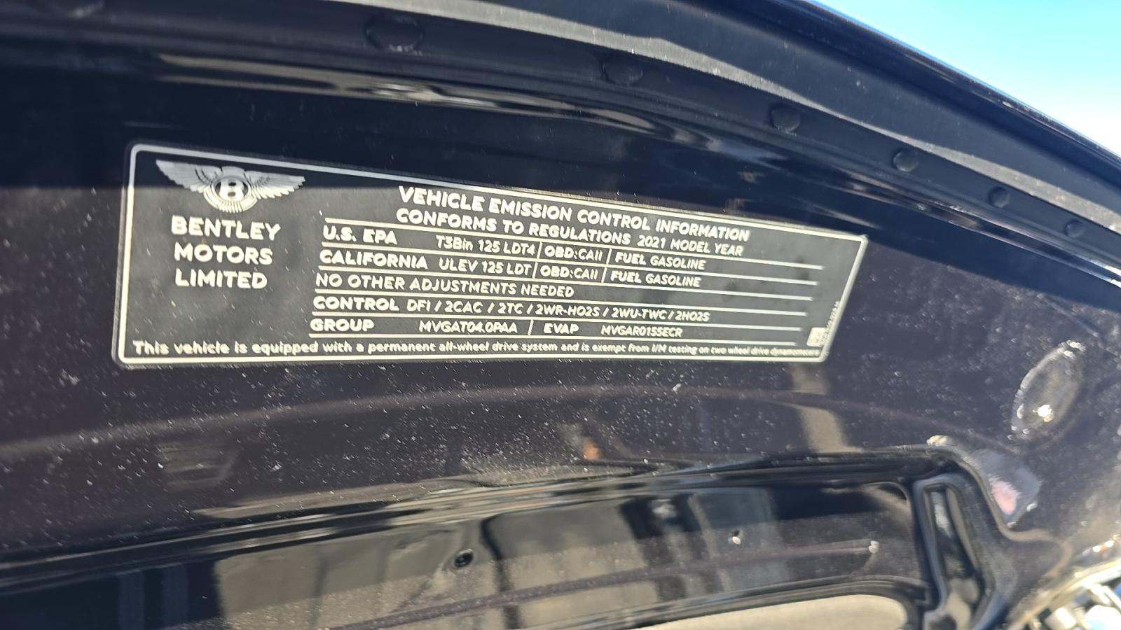 2021 Bentley Bentayga V8 AWD