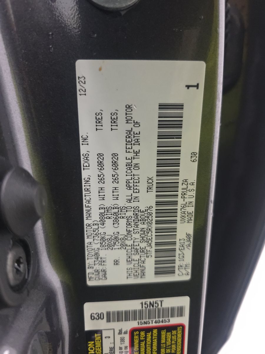 2024 Toyota Tundra Limited AWD