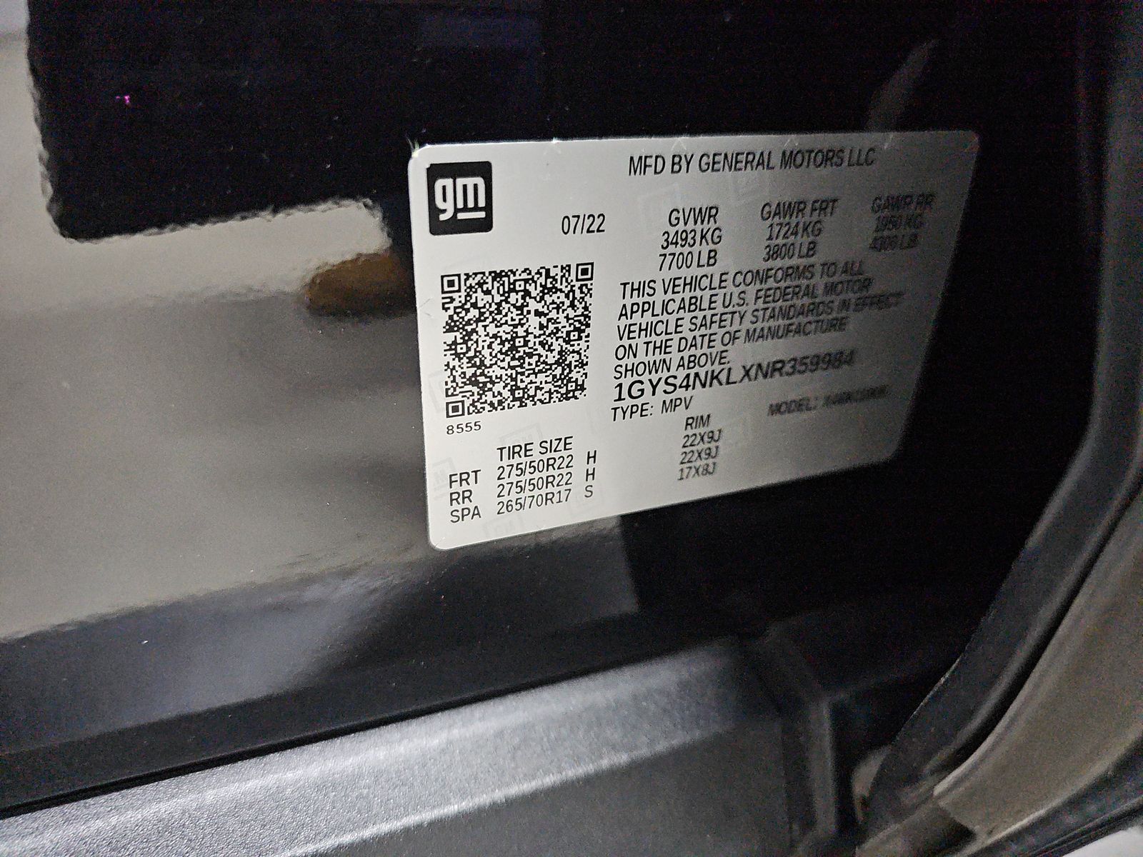 2022 Cadillac Escalade ESV Sport AWD