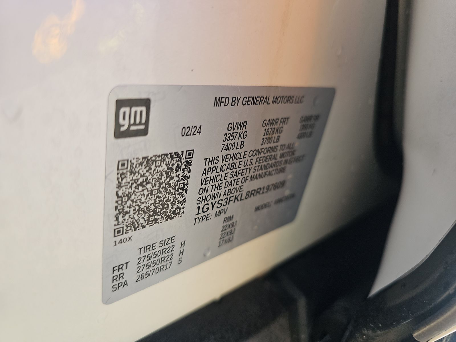 2024 Cadillac Escalade Sport RWD