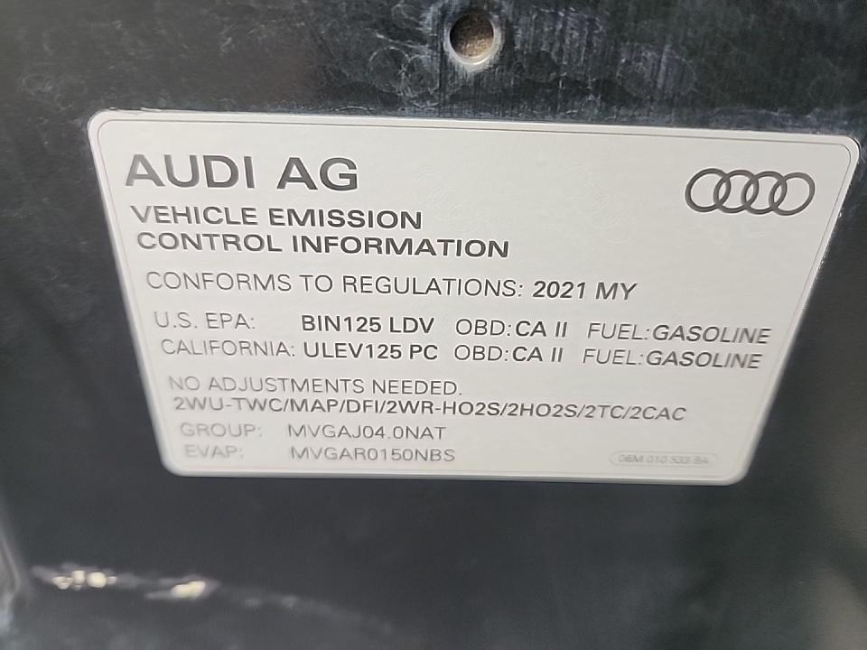 2021 Audi A8 Base AWD