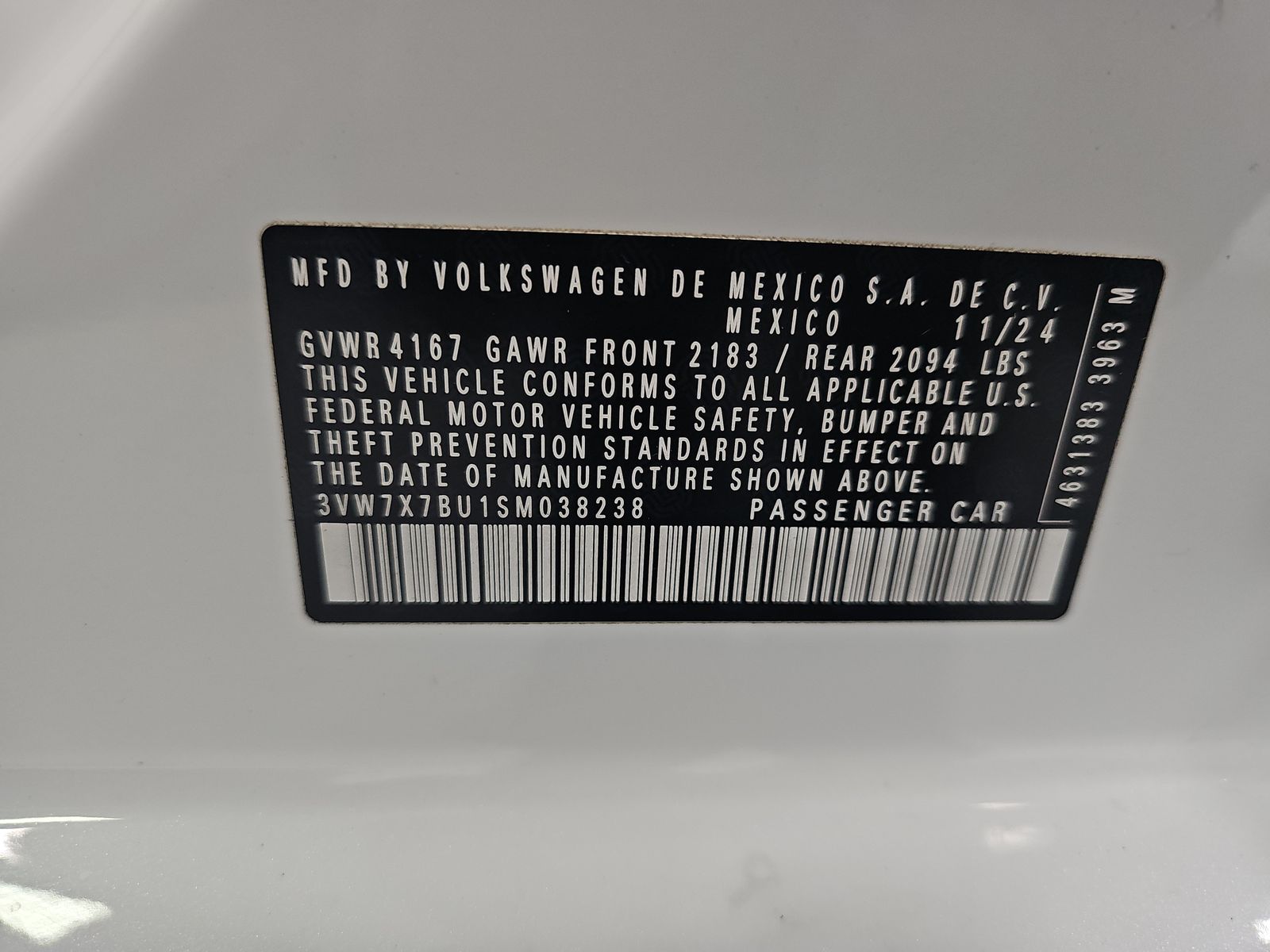 2025 Volkswagen Jetta 1.5T SE FWD