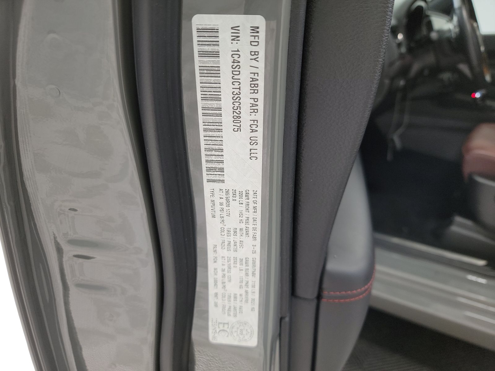 2025 Dodge Durango R/T AWD