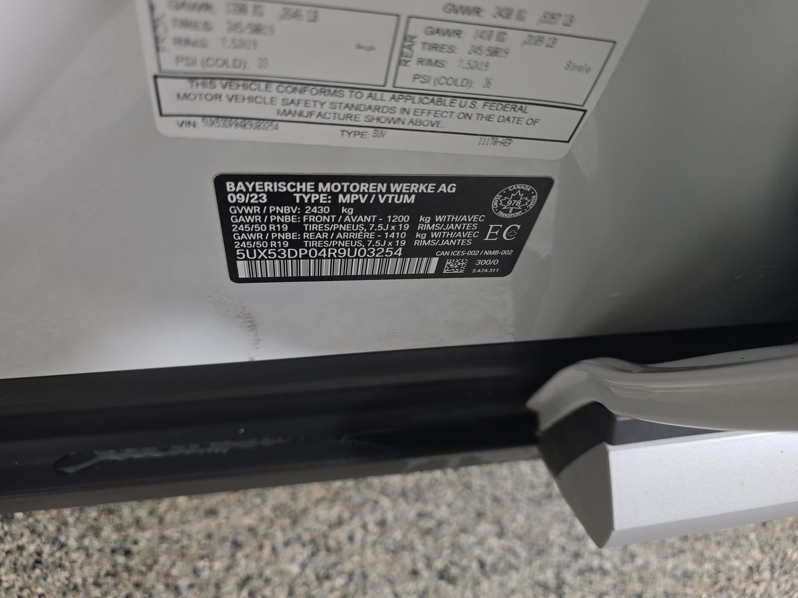 2024 BMW X3 xDrive30i AWD