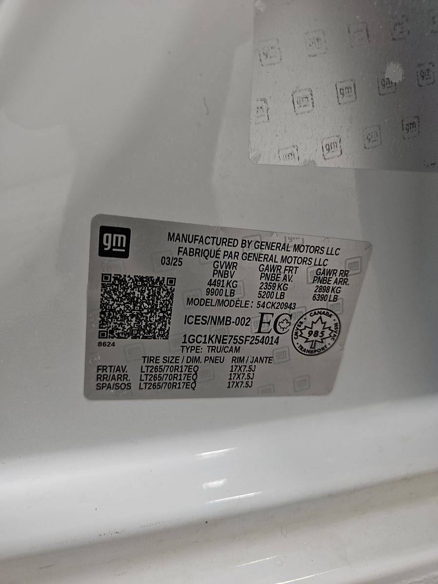 2025 Chevrolet Silverado 2500HD LT AWD