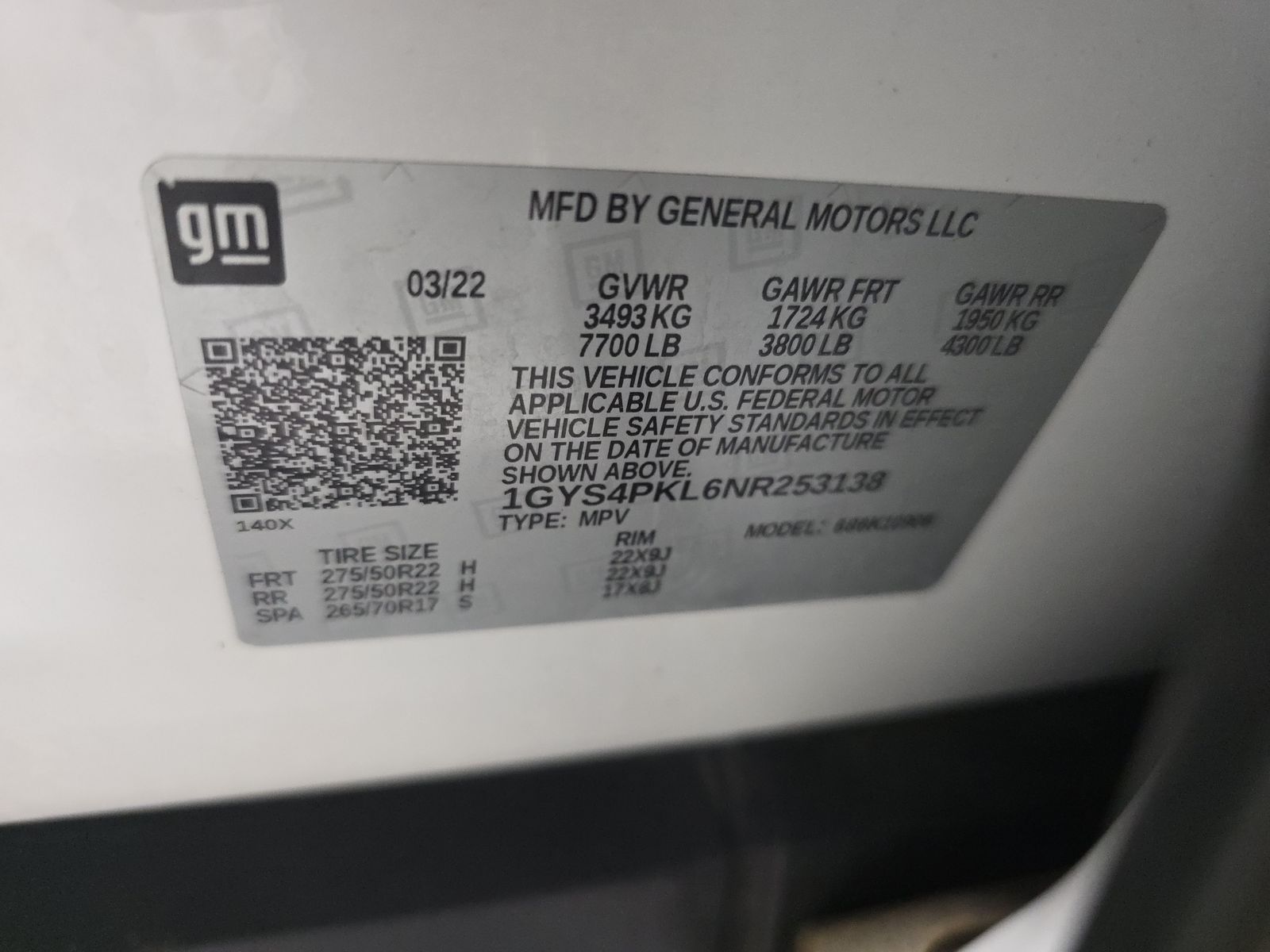 2022 Cadillac Escalade ESV Sport AWD