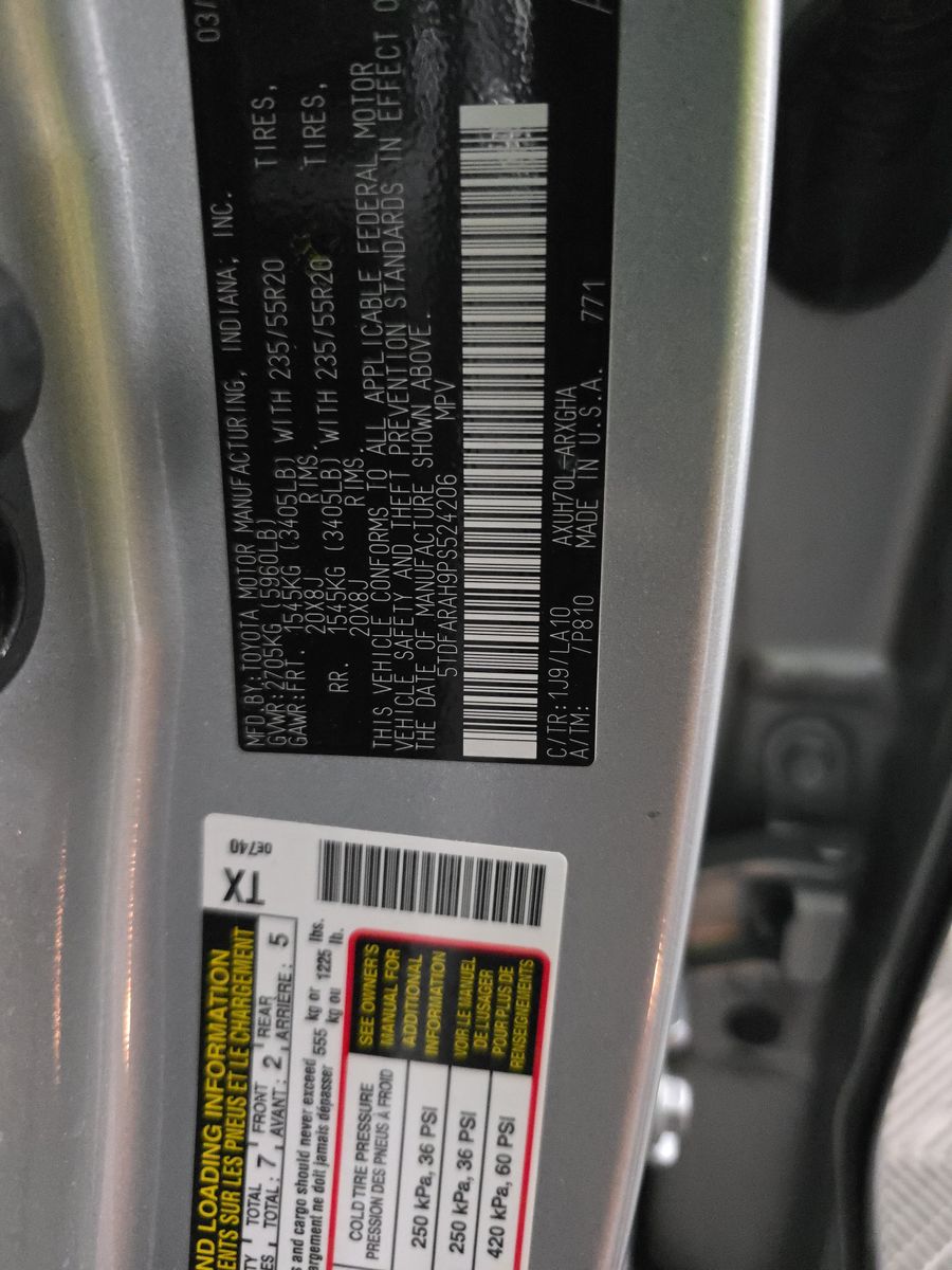 2023 Toyota Highlander Hybrid Platinum FWD