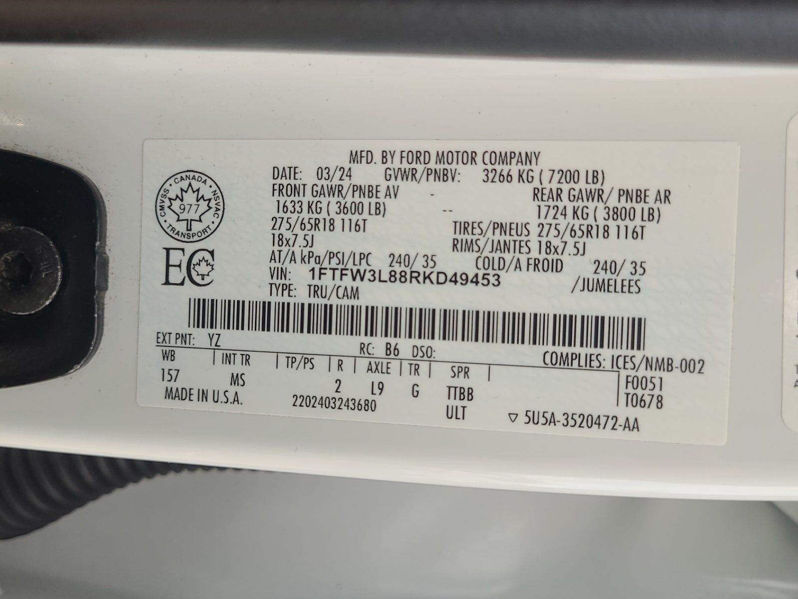 2024 Ford F-150 XLT AWD