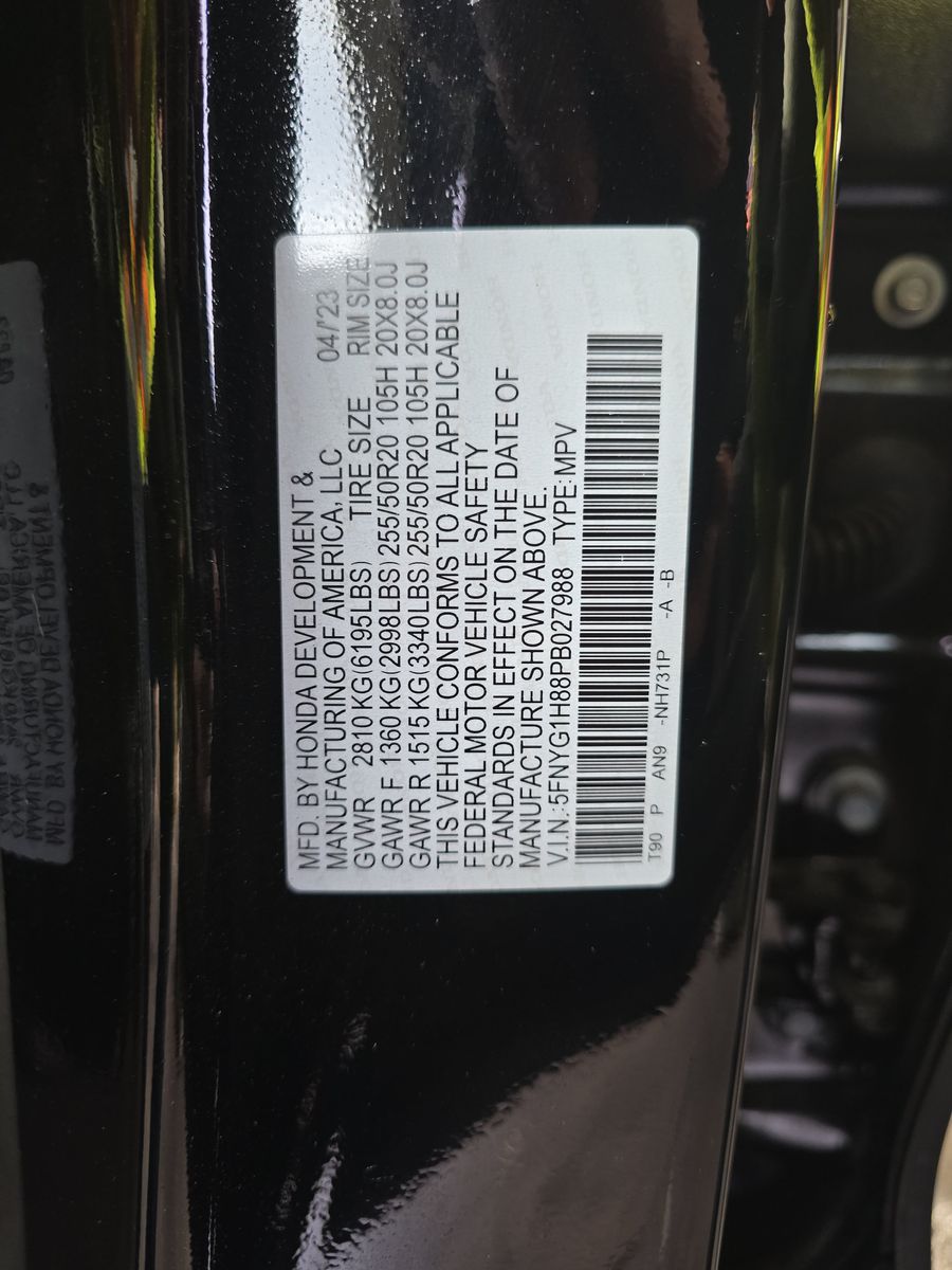 2023 Honda Pilot Elite AWD