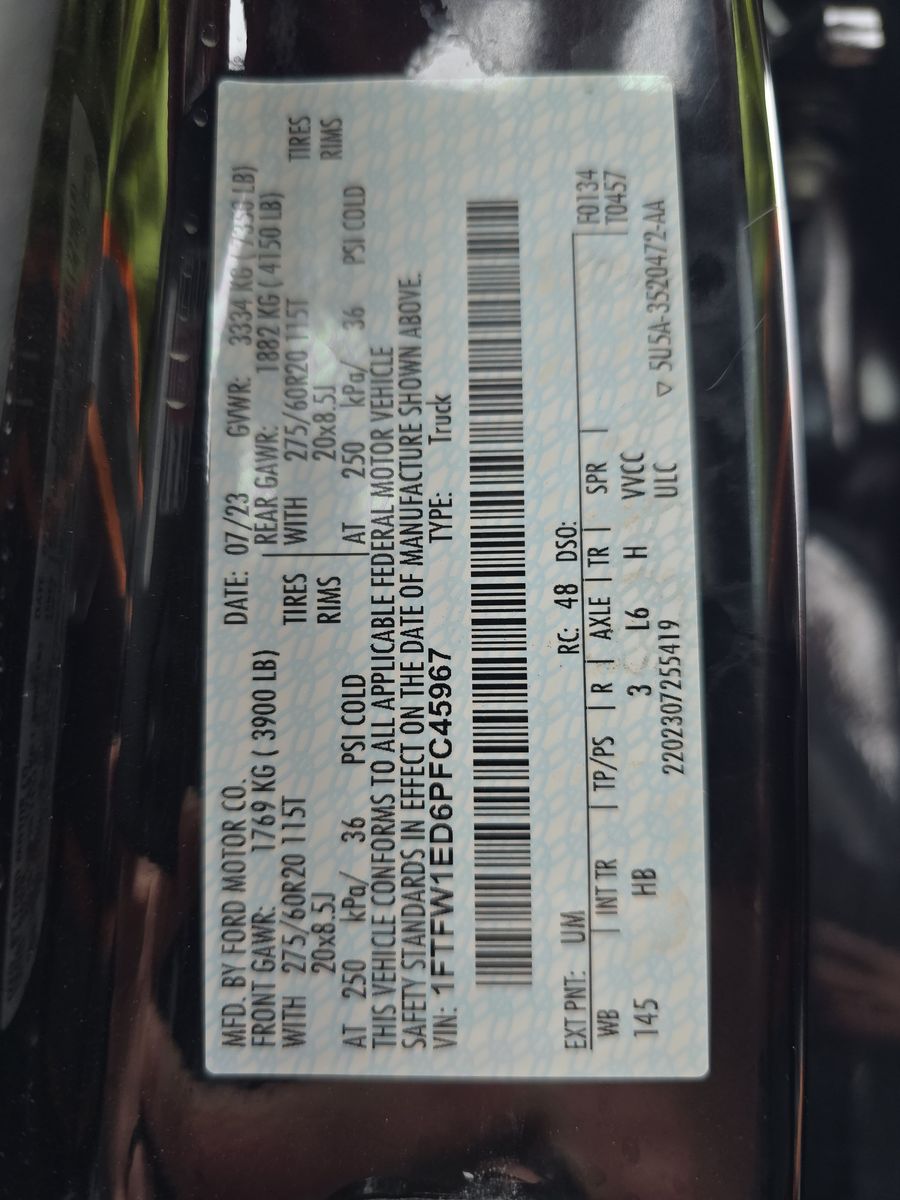 2023 Ford F-150 Hybrid Lariat AWD