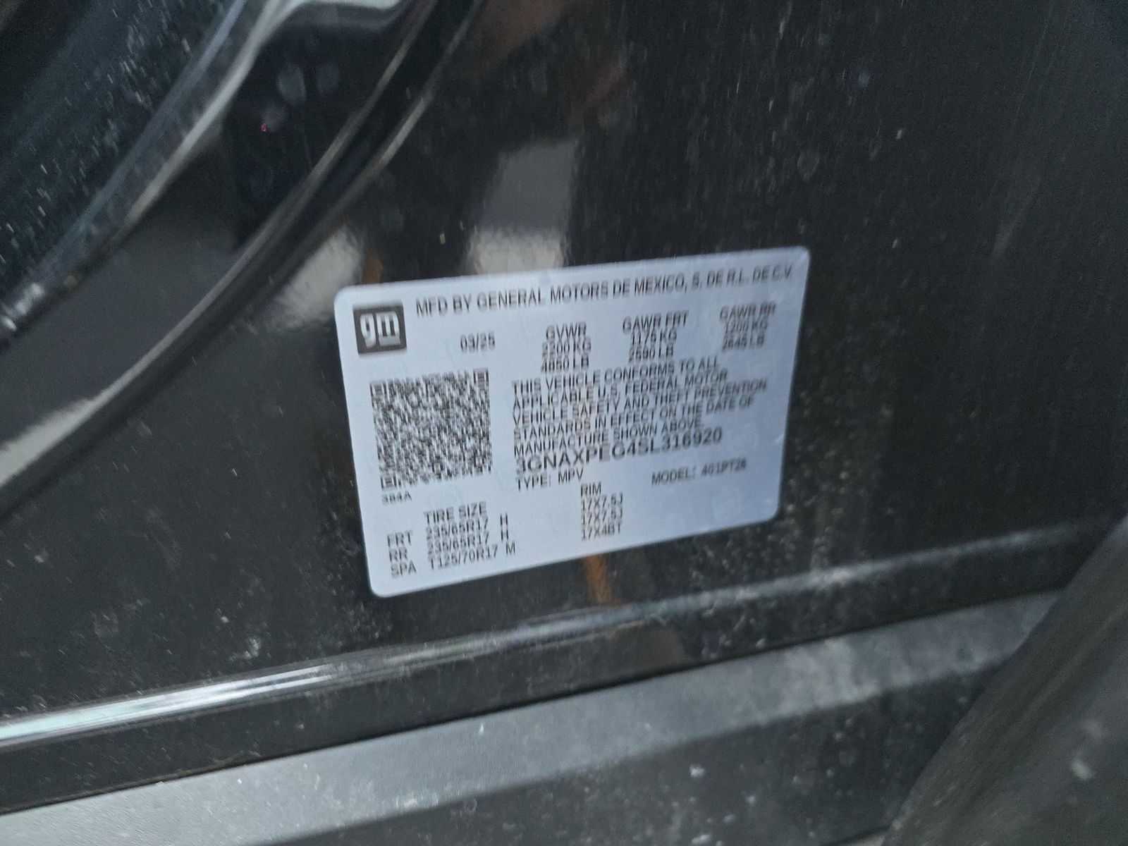 2025 Chevrolet Equinox LT AWD