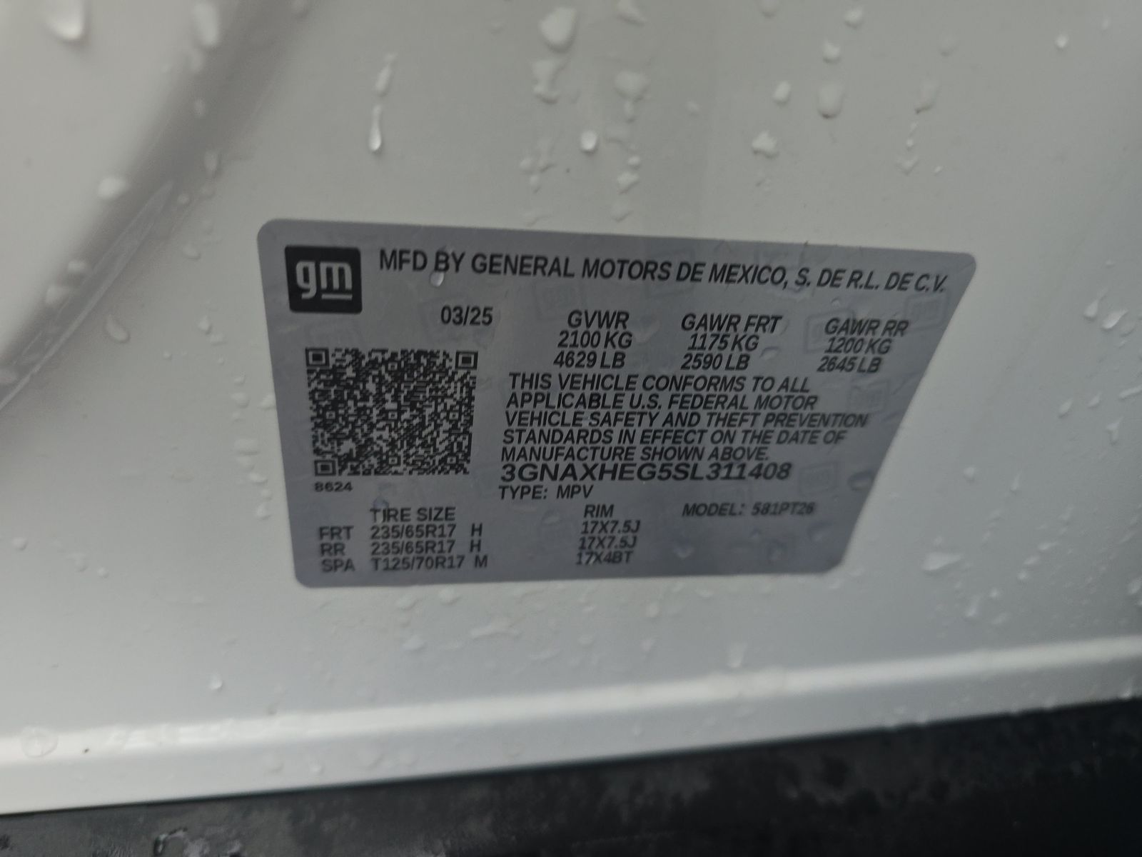 2025 Chevrolet Equinox LT FWD