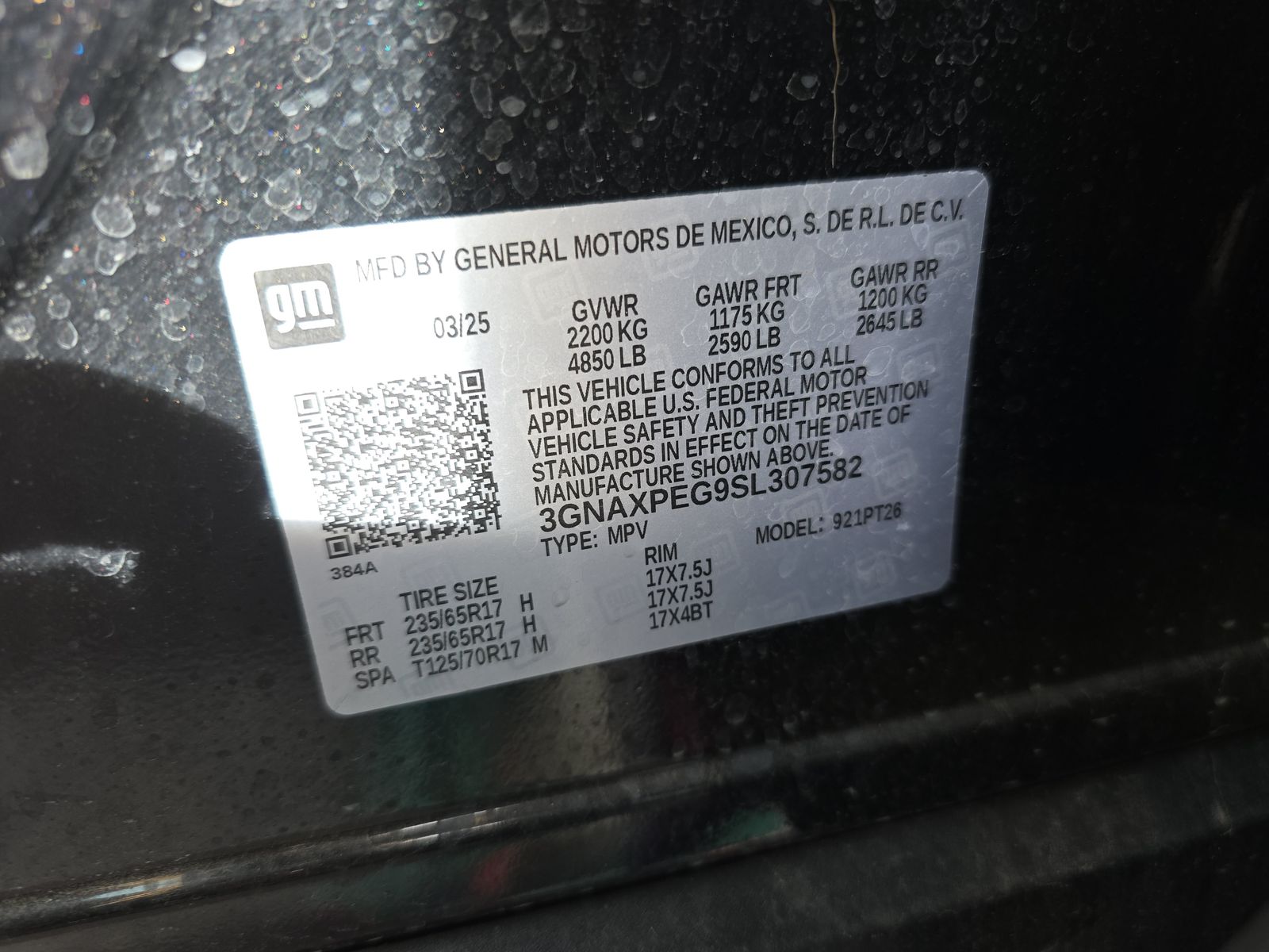 2025 Chevrolet Equinox LT AWD