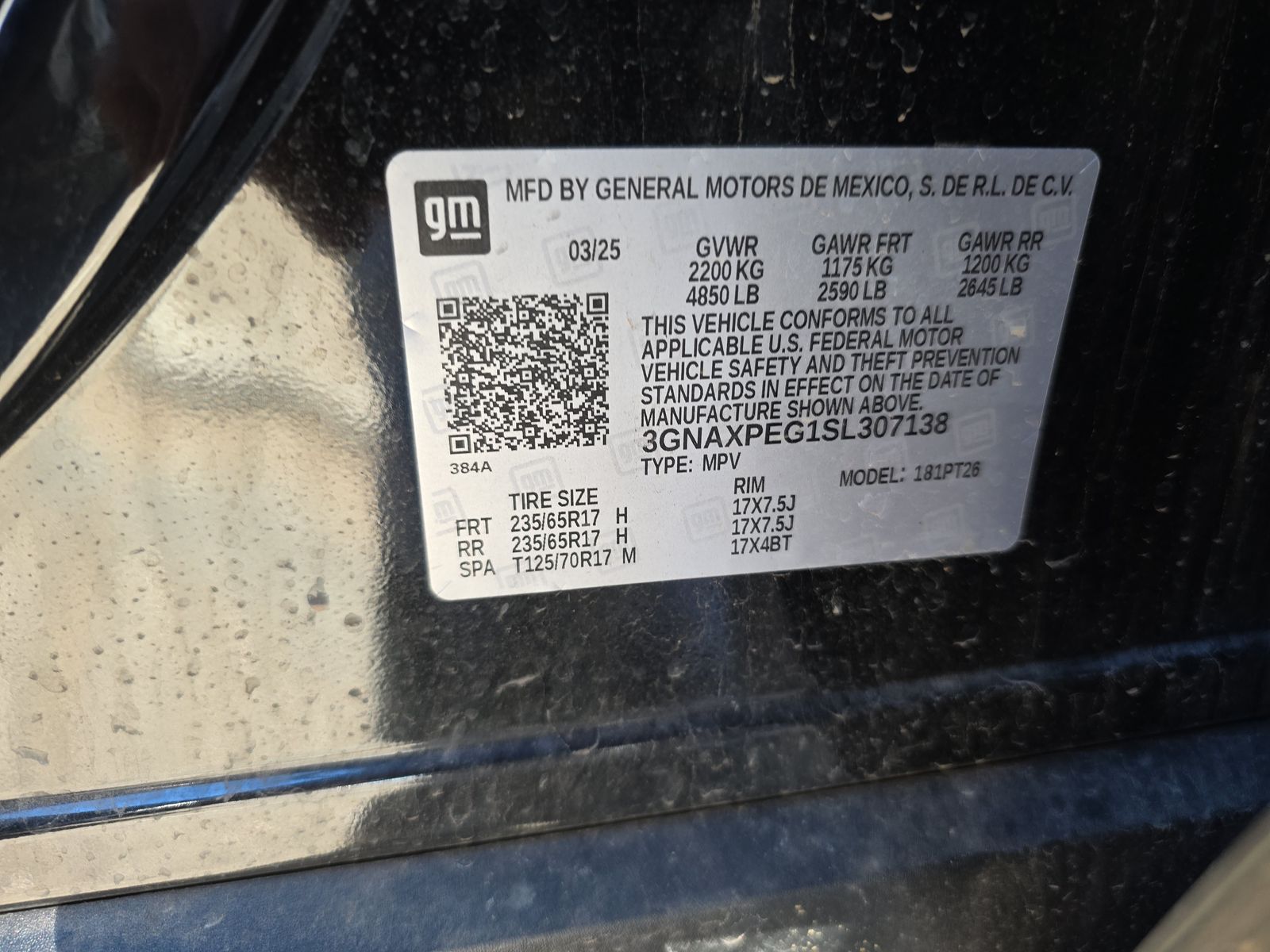 2025 Chevrolet Equinox LT AWD