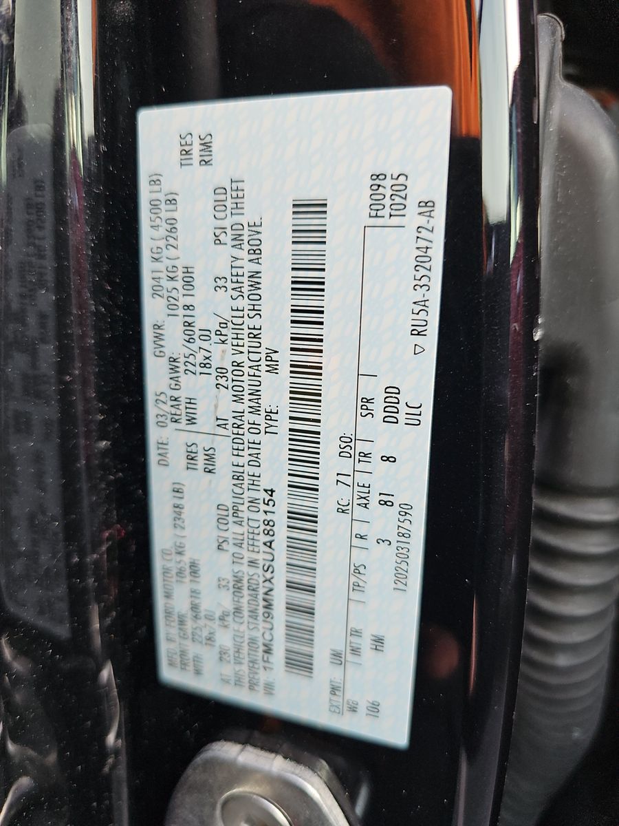 2025 Ford Escape ST-Line AWD