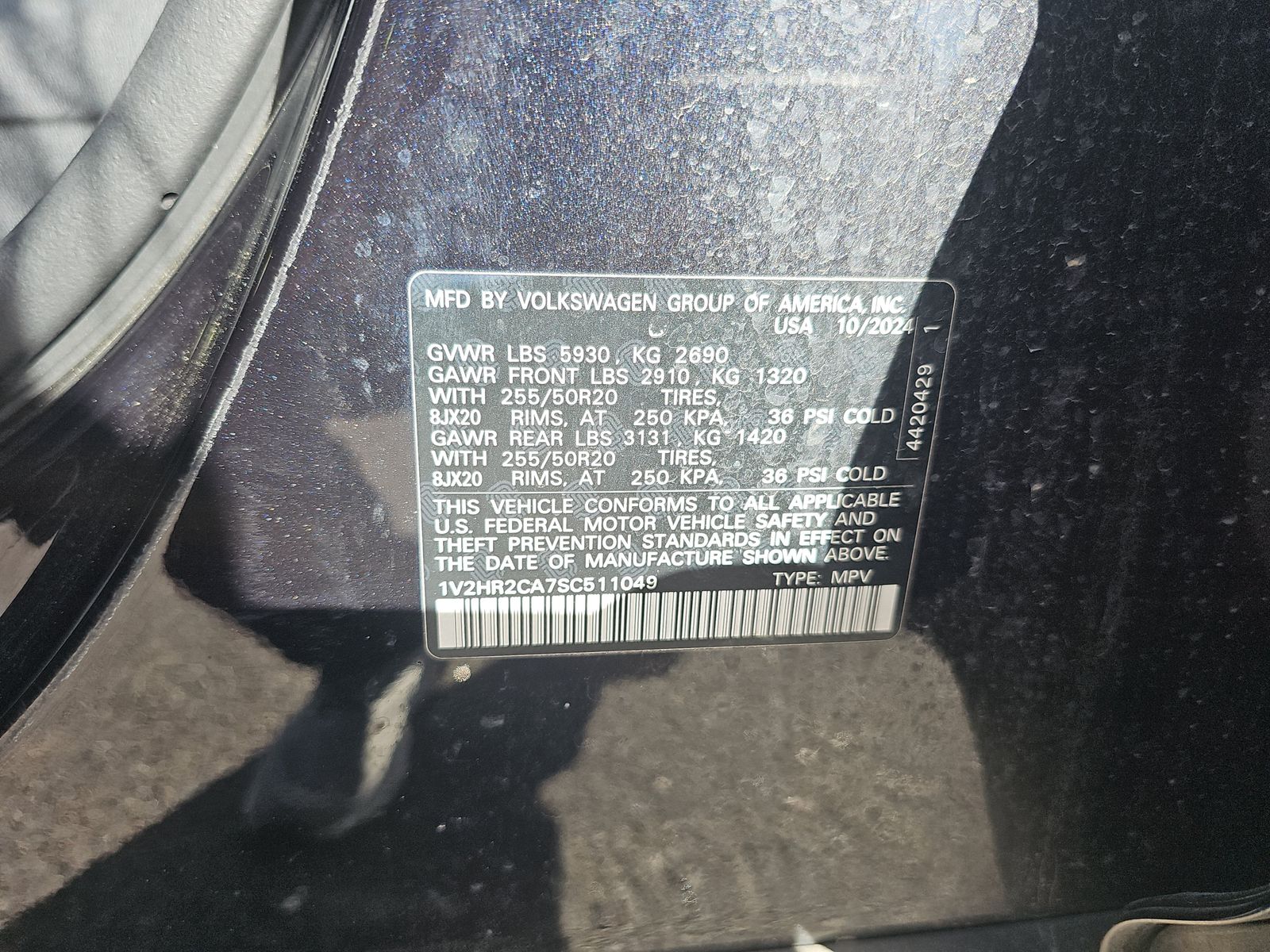 2025 Volkswagen Atlas 2.0T SE AWD