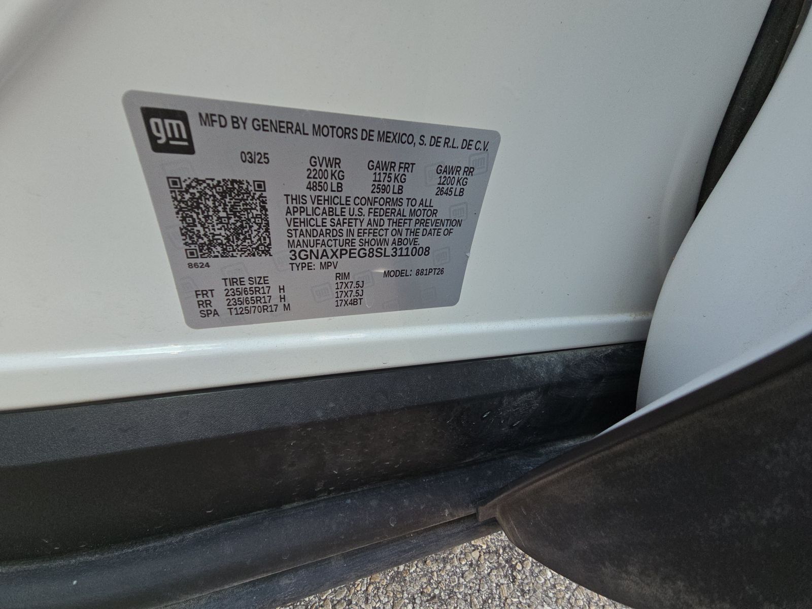 2025 Chevrolet Equinox LT AWD