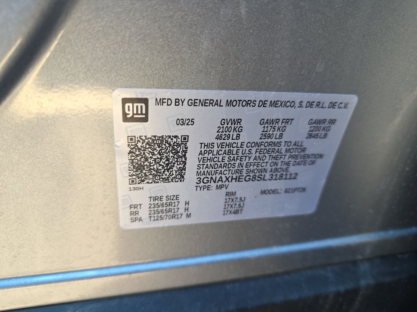 2025 Chevrolet Equinox LT FWD