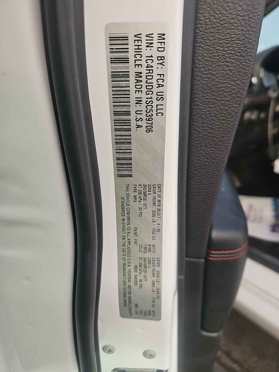 2025 Dodge Durango GT Plus AWD