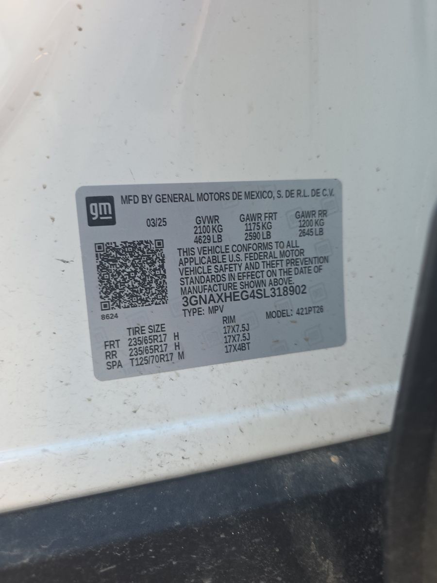 2025 Chevrolet Equinox LT FWD