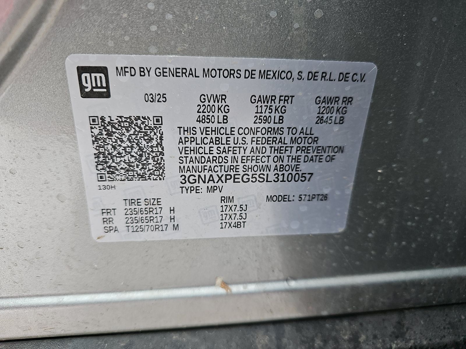 2025 Chevrolet Equinox LT AWD