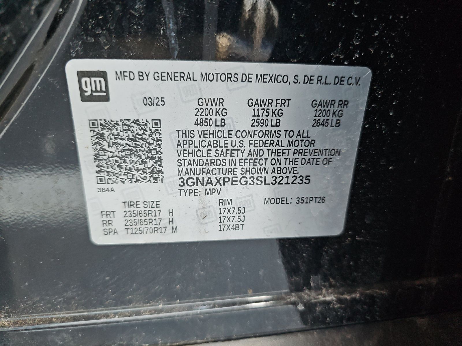 2025 Chevrolet Equinox LT AWD