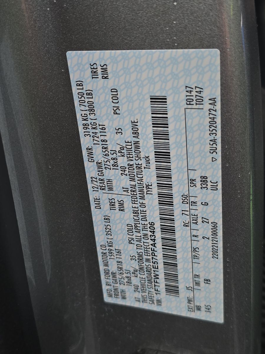 2023 Ford F-150 XLT AWD