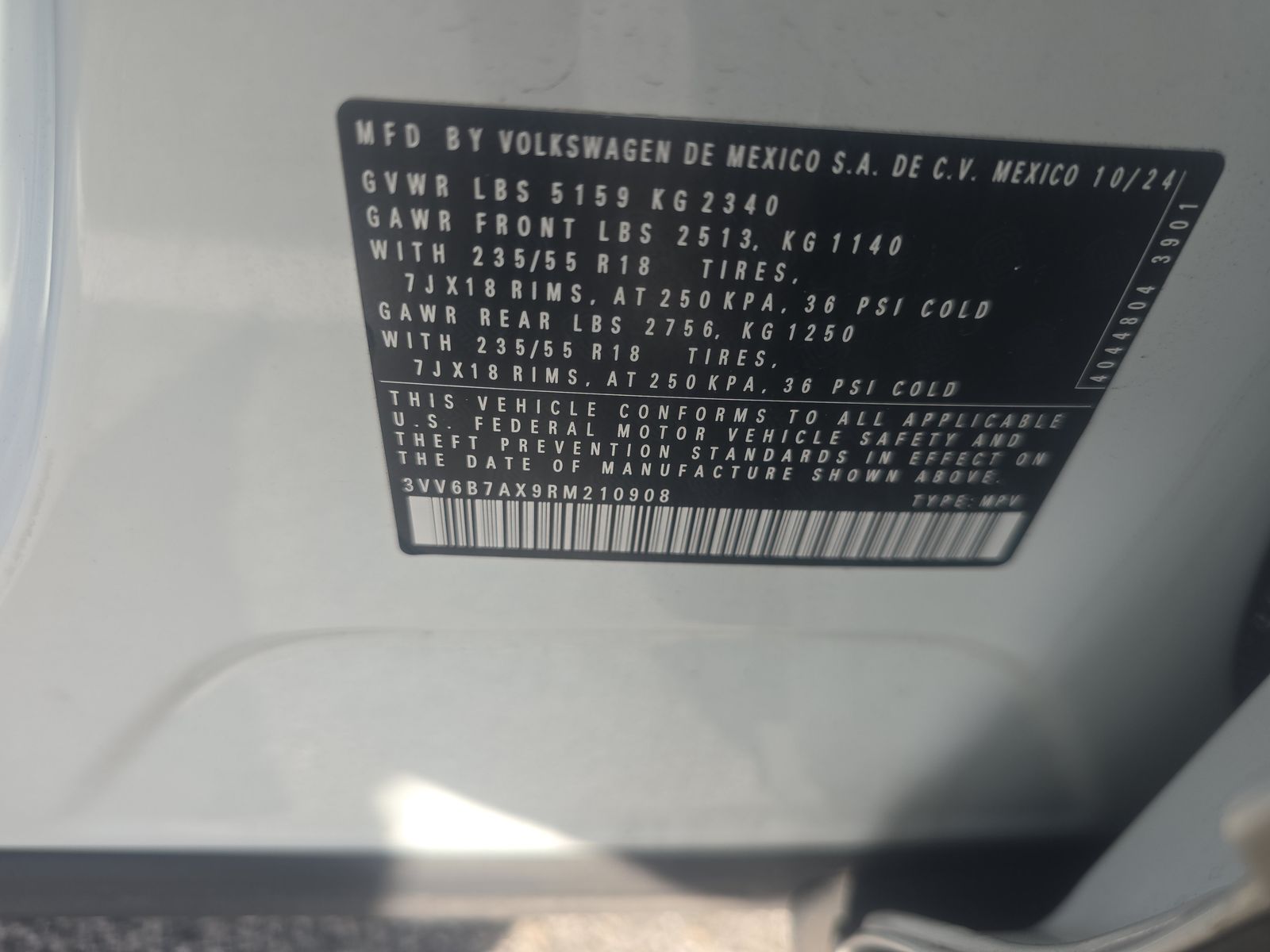 2024 Volkswagen Tiguan 2.0T Wolfsburg Edition FWD